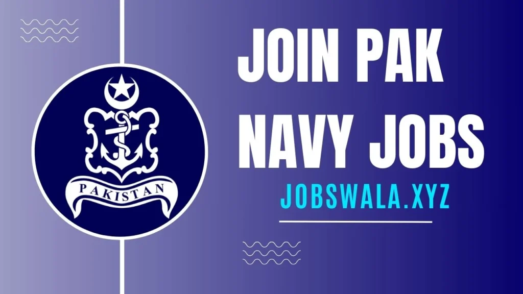 Pak Navy Jobs 2024 Application Form