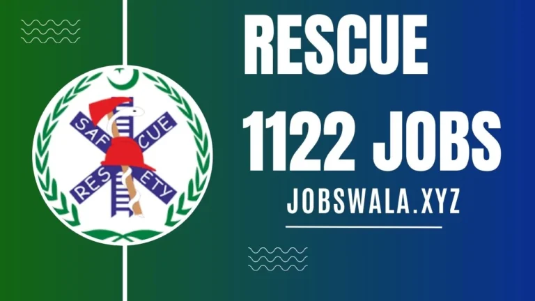 Rescue 1122 Jobs 2024 Online Apply