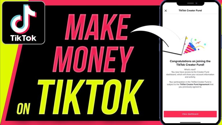 Earn money from tiktok